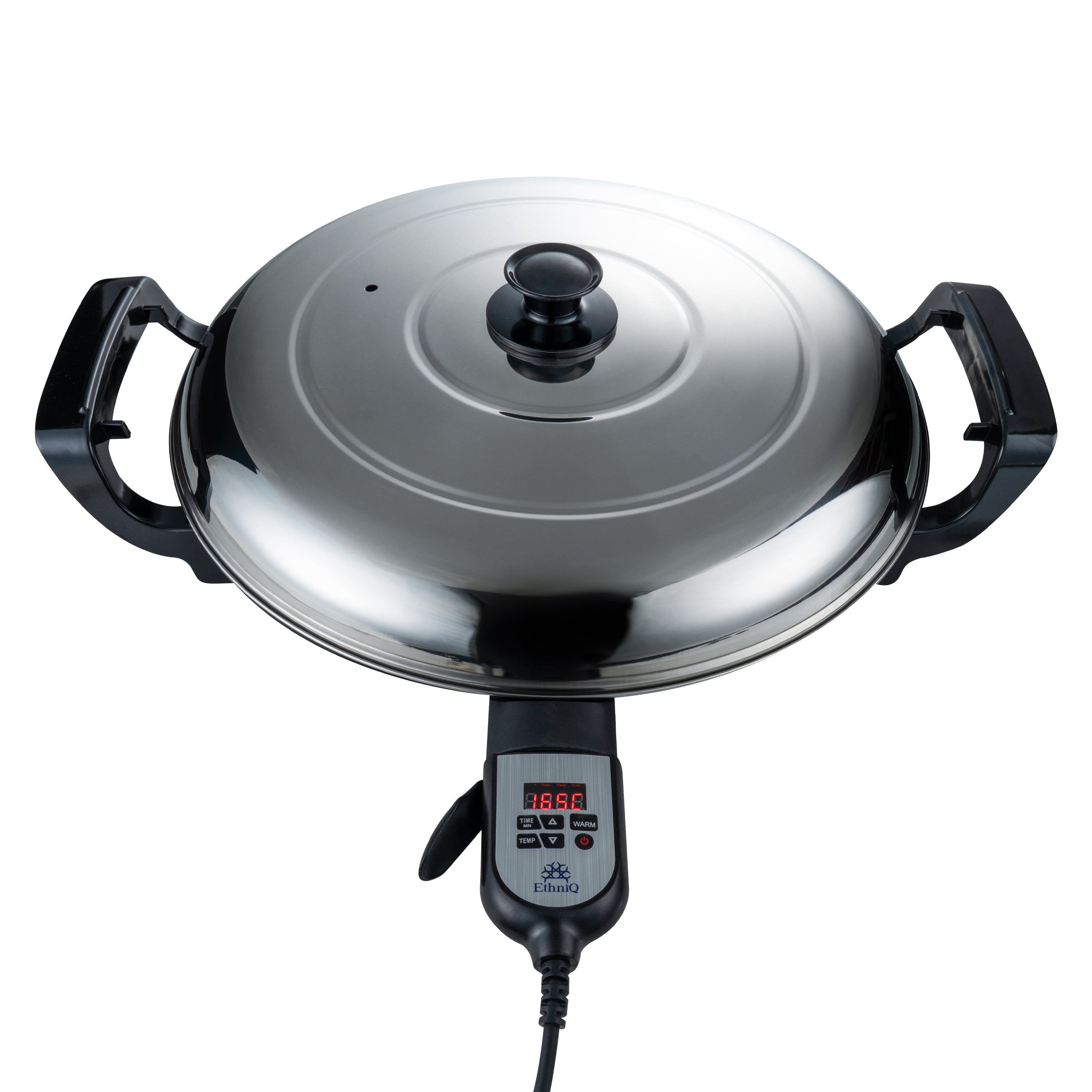 ETHNIQ 18.5" Electric Griddle for Injera Crepe, Lefse, Mogogo, Mitad, Pancake Maker - Adjustable Heat Control with Digital Screen - Non-Stackable Surface - Even Heat Distribution (Copy)